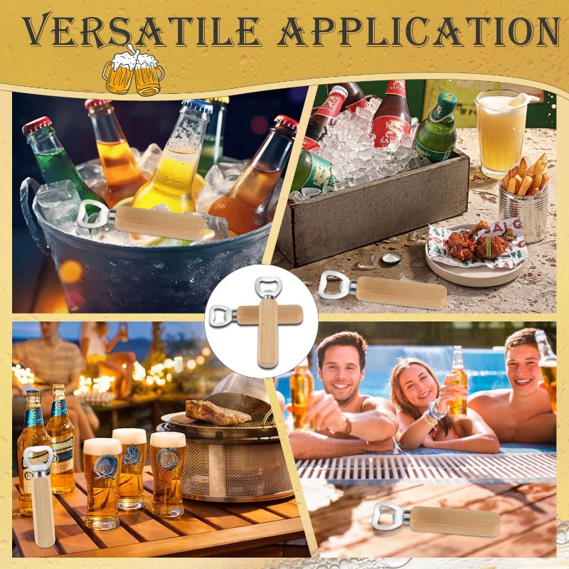 Stainless Steel Wooden Bottle  - Kitchen Gadgets Home Party ulasan dan harga