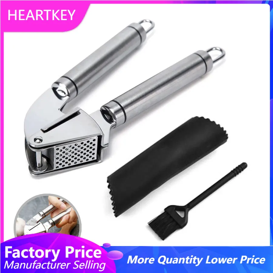 Garlic Press Crusher Stainless - Kitchen Hand Gadgets ulasan dan harga