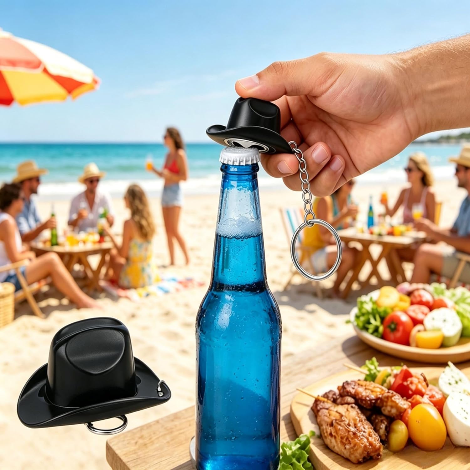 2 PCS Cowboy Hat Design Bottle - Kitchen Gadgets Home Party ulasan dan harga