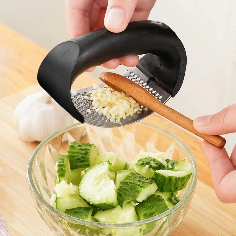 1/6pcs Stainless Steel Garlic  - Manual Garlic Press ulasan dan harga