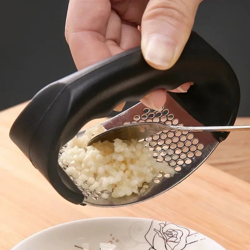 1/6pcs Stainless Steel Garlic  - Manual Garlic Press ulasan dan harga