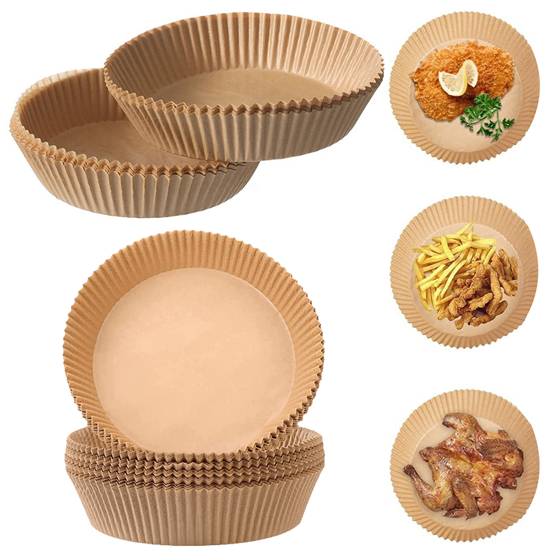 50/100PCS Air Fryer Paper Plat - Kitchen Gadgets Baking ulasan dan harga