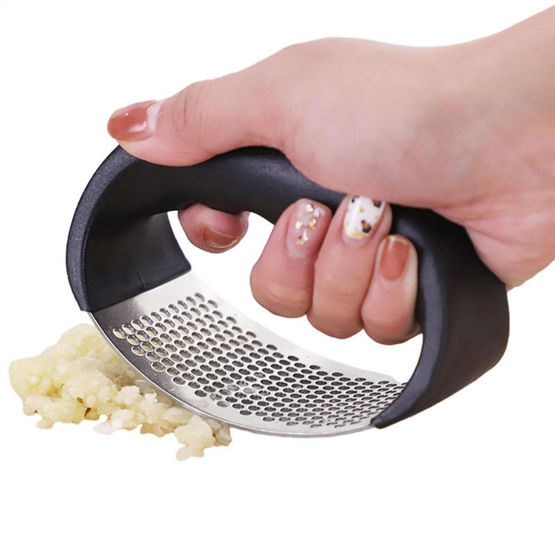 Stainless Steel Garlic Press C - Manual Garlic Press ulasan dan harga
