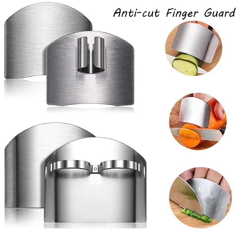 1-6Pcs Stainless Steel Finger  - Kitchen Hand Gadgets ulasan dan harga