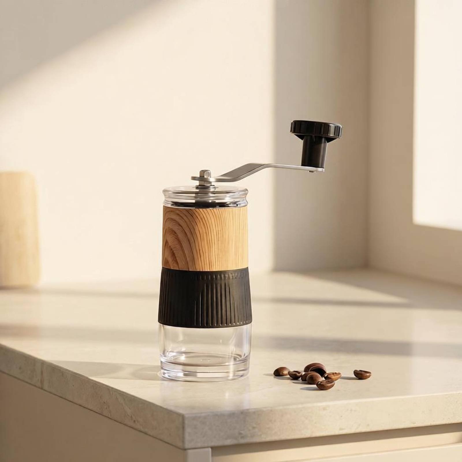 Manual Coffee Grinder Uniform  - Kitchen Hand Gadgets ulasan dan harga
