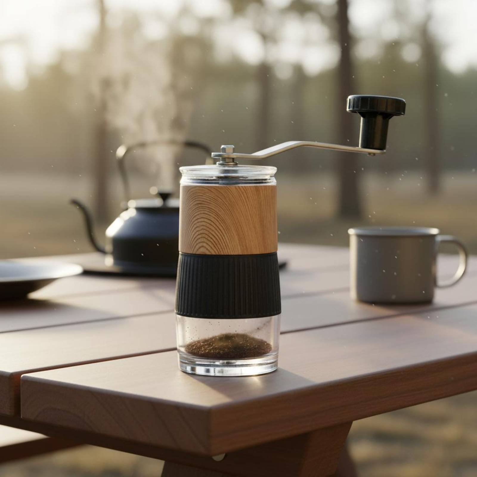 Manual Coffee Grinder Uniform  - Kitchen Hand Gadgets ulasan dan harga
