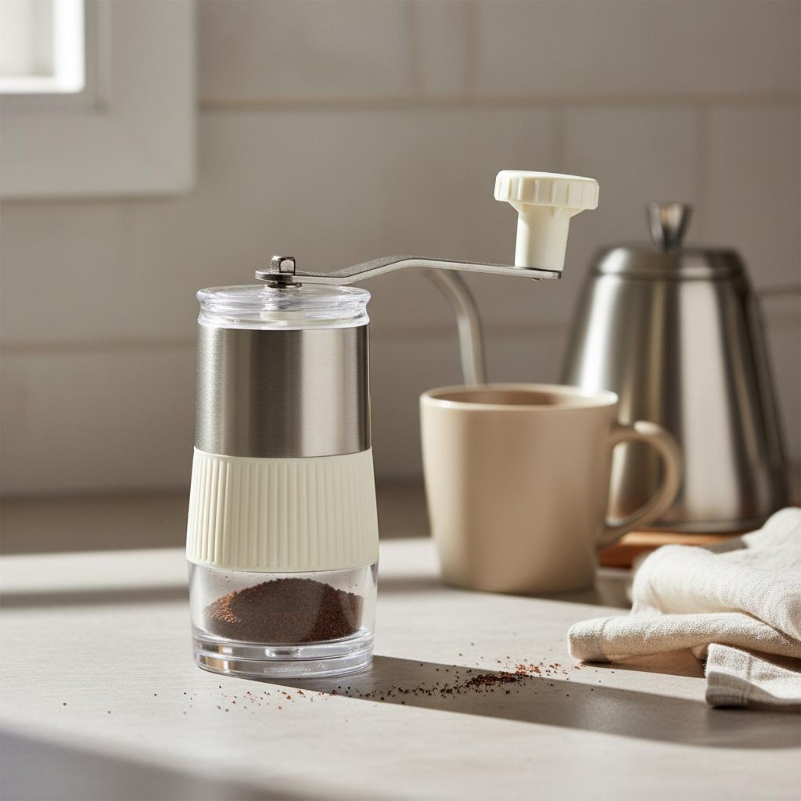 Manual Coffee Grinder Uniform  - Kitchen Hand Gadgets ulasan dan harga