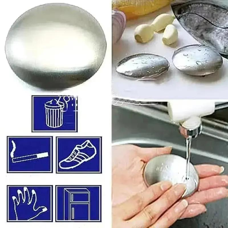 New Soap Stainless Steel Soap  - Kitchen Hand Gadgets ulasan dan harga
