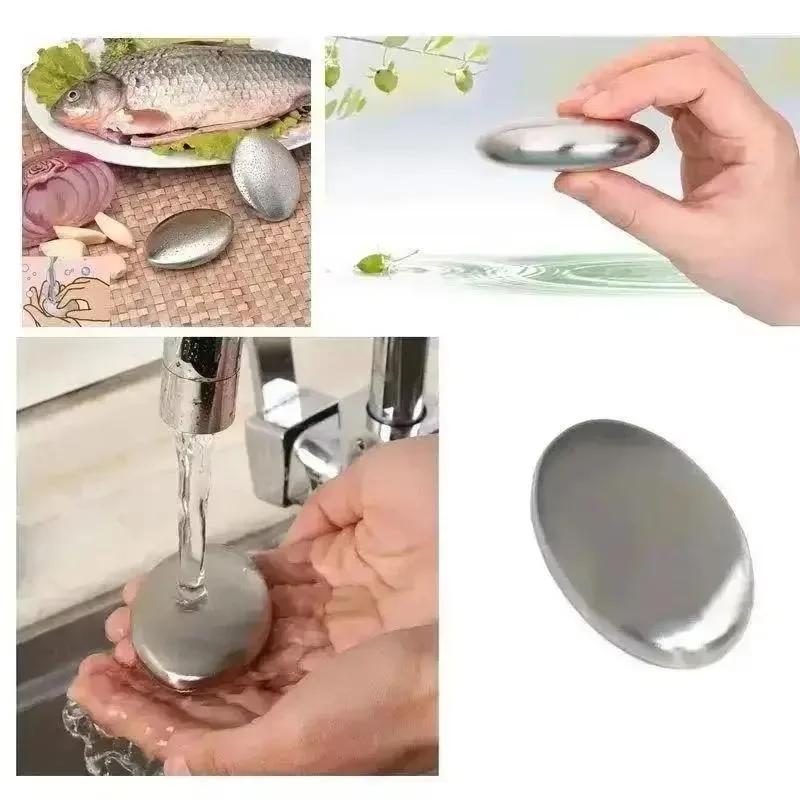 New Soap Stainless Steel Soap  - Kitchen Hand Gadgets ulasan dan harga