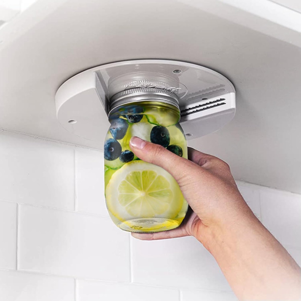 1pc Under Cabinet Jar Openers  - Kitchen Gadgets Cabinet ulasan dan harga