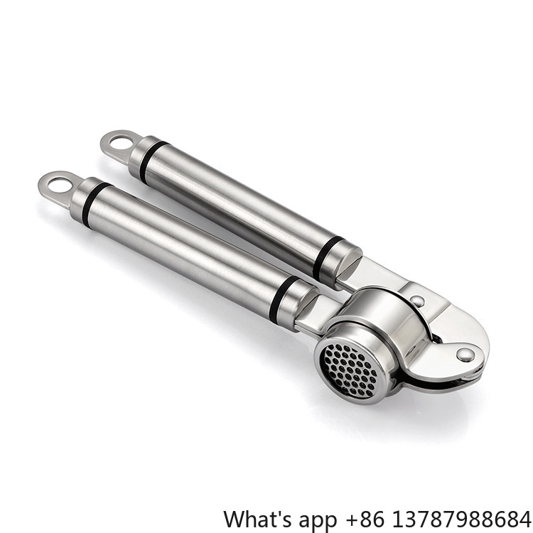 304 Stainless Steel Garlic Pre - Manual Garlic Press ulasan dan harga