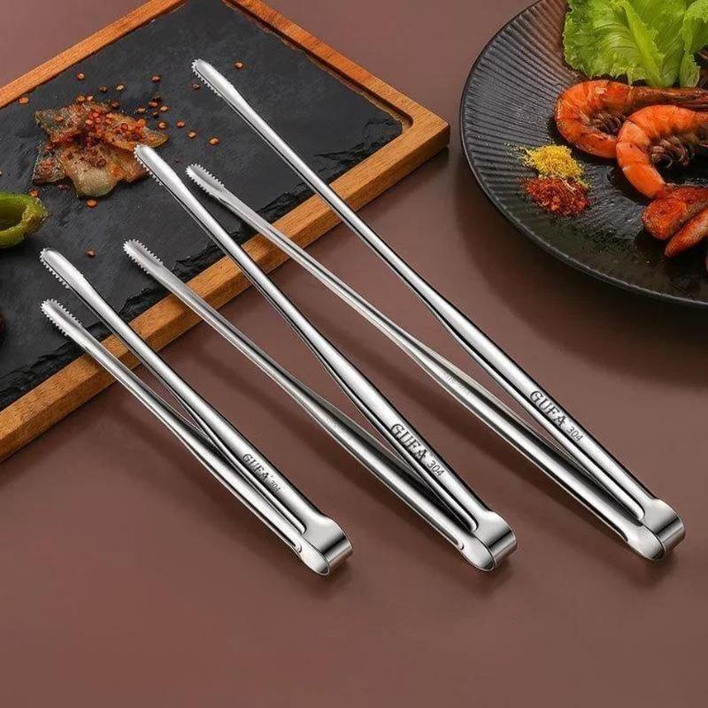 Stainless Steel Cooking Tongs  - Korean Kitchen Gadgets ulasan dan harga