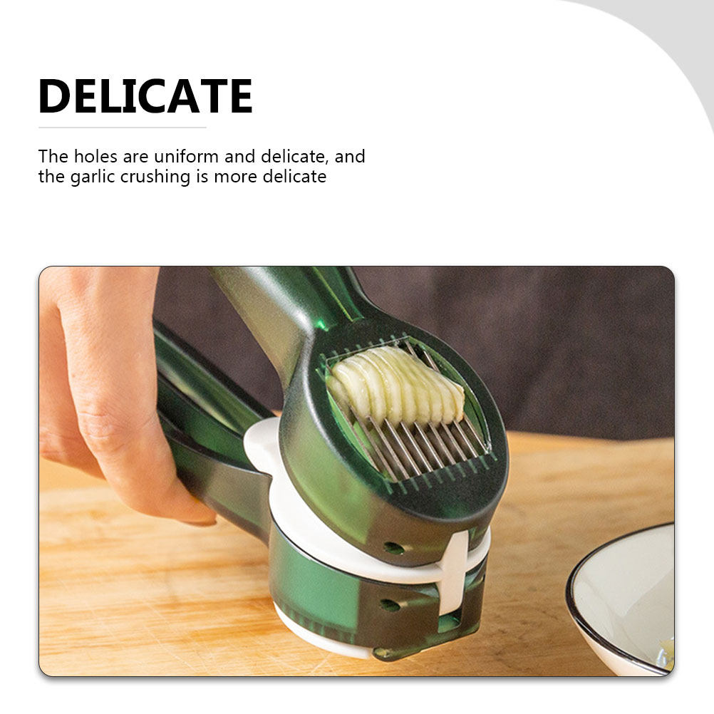 Dual-Use Garlic Press Premium  - Manual Garlic Press ulasan dan harga