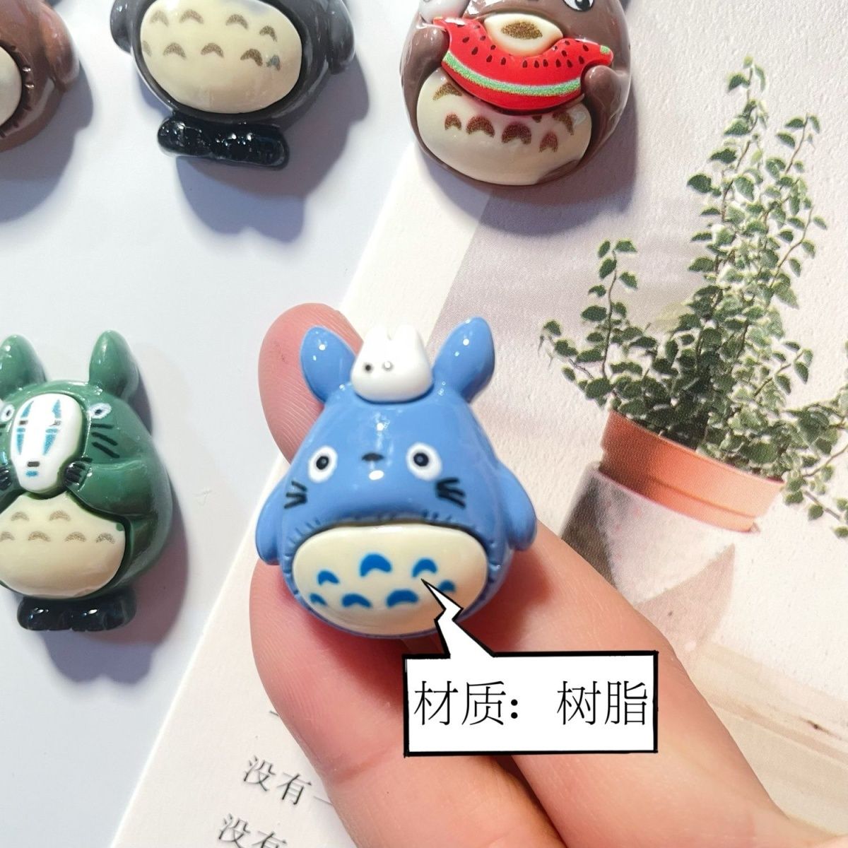 Totoro Anime Resin Fridge Magn - Kitchen Gadgets Plus ulasan dan harga