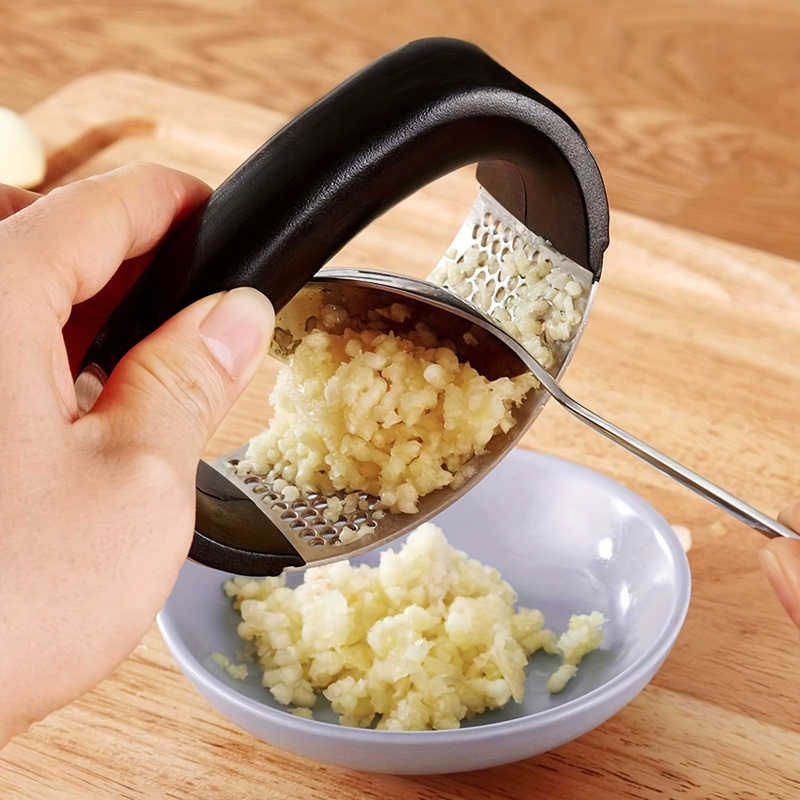 1 Stainless Steel Garlic Press - Manual Garlic Press ulasan dan harga